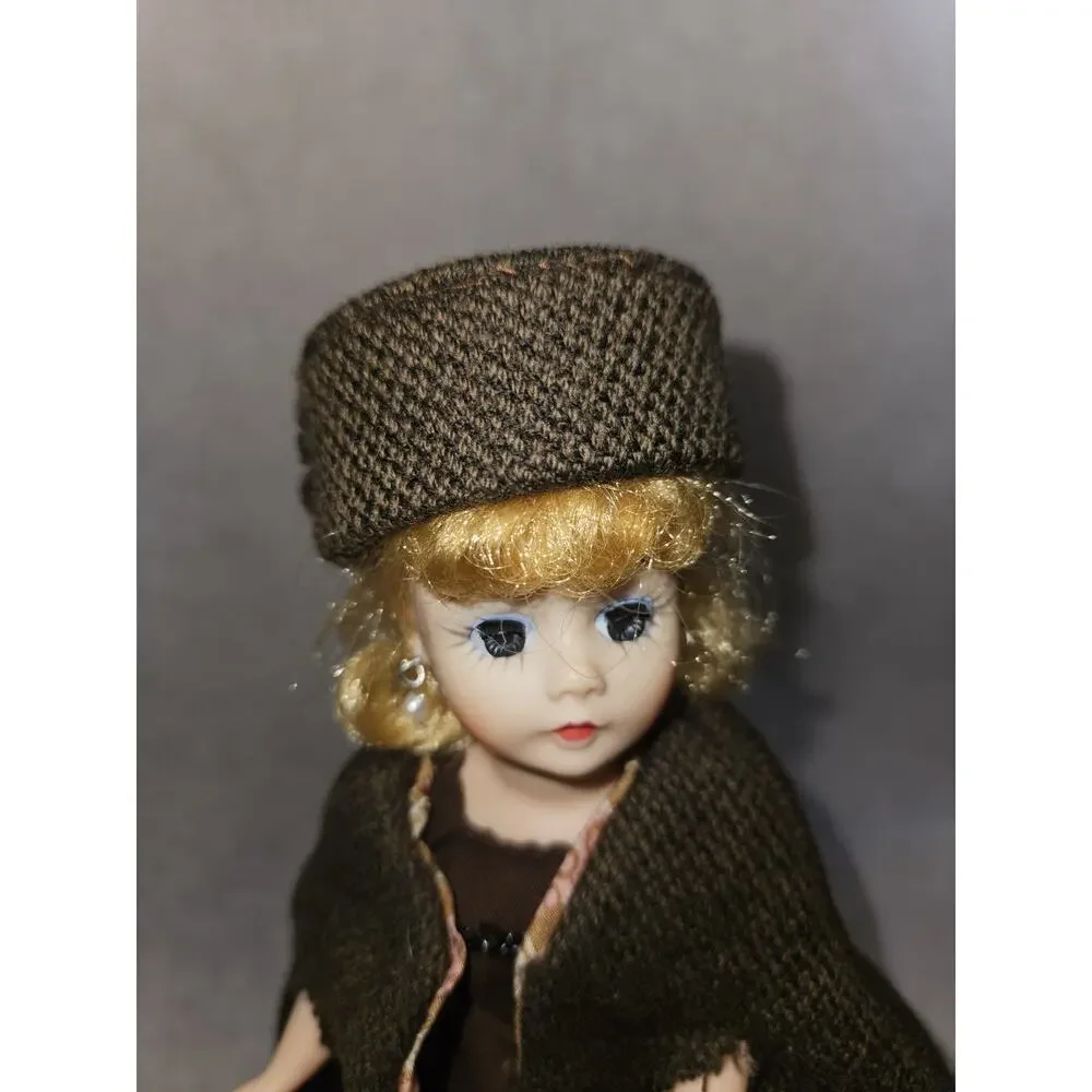 Madame Alexander Cissette OOAK Couture Doll Wool Coat Kid Shoes